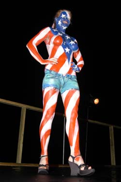 Body Painting 2005 photo - Duval Street, Key West